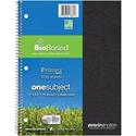 Roaring Spring Environotes College Ruled 1 Subject Recycled Spiral Notebook - 70 Sheets - 140 Pages - Printed - Spiral Bound - Both Side Ruling Surface - Ruled Red Margin - 3 Hole(s) - 20 lb Basis Weight - 75 g/m² Grammage - 11" x 8 1/2" Sheet S