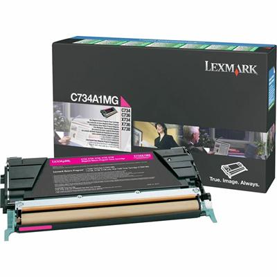 Lexmark Original Standard Yield Laser Toner Cartridge - Magenta - 1 Each - 6000 Pages