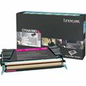 Lexmark Original Standard Yield Laser Toner Cartridge - Magenta - 1 Each - 6000 Pages