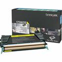 Lexmark Original Standard Yield Laser Toner Cartridge - Yellow - 1 Each - 6000 Pages
