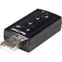 StarTech.com USB Audio Adapter - Virtual 7.1 - External Sound Card - Stereo Audio - 2 Sound Channels - External - C-Media CM108 - USB - 1 x Number of Microphone Ports - 1 x Number of Audio Line In - 1 x Number of Audio Line Out