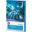 Xerox Vitality Multipurpose Printer Paper - White - 92 Brightness - 90% Opacity - 11" x 17" - 20 lb Basis Weight - Jam-free, ColorLok Technology - White - 500 / Ream