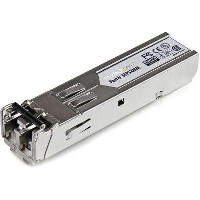 StarTech.com MSA Compliant SFP Transceiver Module - 1000BASE-SX - For Data Networking, Optical Network - 1 x LC Duplex 1000Base-SX x Network - Optical Fiber - Multi-mode - 1.25 Gigabit Ethernet - 1000Base-SX - Hot-swappable - 1 Each - TAA Compliant