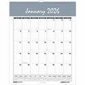 House of Doolittle Bar Harbor 12-Month Wall Calendar - Julian Dates - Monthly - 12 Month - January 2026 to December 2026 - 1 Month Single Page Layout - 8 1/2" x 11" Sheet Size - Blue/Gray Sheet - 1" x 1.25" Block - Wire Bound - Blue, Gray - Paper - R