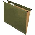 Pendaflex SureHook 1/5 Tab Cut Letter Recycled Hanging Folder - 8 1/2" x 11" - Green - Reinforced, Acid-free, Durable - 10% Recycled - 20 / Box