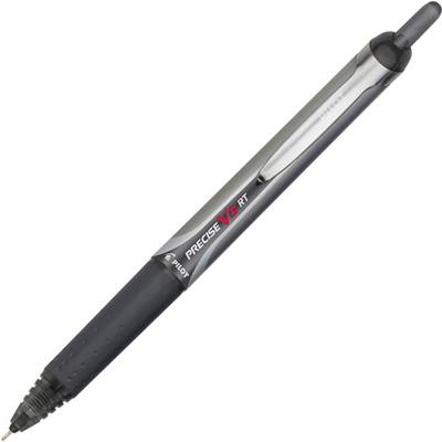 Pilot Precise V5 RT Extra-Fine Premium Retractable Rolling Ball Pens - Bar-coded - 0.5 mm Extra Fine Needle Pen Point - Retractable - Black Ink - 1 Each