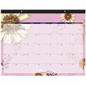 At-A-Glance Paper Flowers Monthly Desk Pad, Standard, 21 3/4" x 17" - Standard - Julian Dates - Monthly - 1 Year - January 2026 to December 2026 - 1 Month Single Page Layout - 21 3/4" x 17" Sheet Size - Purple Sheet - 2.81" x 2.50" Block - Headband -