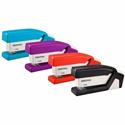 Bostitch InJoy Spring-Powered Antimicrobial Compact Stapler - Staples Upto 20 Sheet - Holds Upto 105 Staple - Half Strip - Staple Size: 0.25" - Assorted - 1 Each