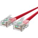 Belkin CAT6 Ethernet Patch Cable, RJ45, M/M - 25 ft Category 6 Network Cable for Network Device - First End: 1 x RJ-45 Network - Male - Second End: 1 x RJ-45 Network - Male - Patch Cable - Red - 1 Each