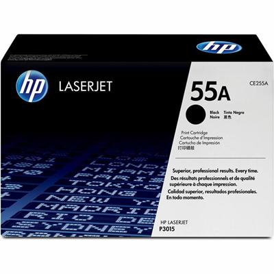 HP 55A Original Laser Toner Cartridge - Black - 1 Each - 6000 Pages