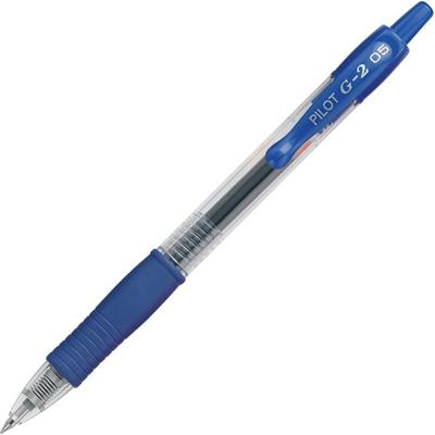 G2 Premium Gel Ink Retractable Pens - 0.5 mm Extra Fine Pen Point - Refillable - Retractable - Blue Ink - Gel-based - 1 Dozen