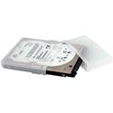 StarTech.com 2.5in Silicone Laptop Hard Drive Protector Sleeve with Connector Cap - Sleeve - Silicone - ClearHard Drive