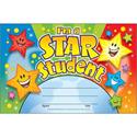 Trend I'm a Star Student Recognition Awards - 8.5" Width x 5.5" Length - Multicolor - 1 Pack