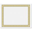 Geographics Diplomat Printable Certificates - 24 lb Basis Weight - 11" Width x 8.5" Length - Inkjet, Laser Compatible - Gold with White Border - Parchment Paper - 1 Pack