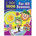 Teacher Created Resources Seasons Stickers Galore Book - Self-adhesive - Acid-free, Lignin-free - Assorted - 1008 / Pack