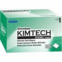 KIMTECH Science Kimwipes Delicate Task Wipers - 1 Ply - 4.39" Width x 8.20" Length - White - 286 / Box
