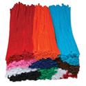 Creativity Street Jumbo Chenille Pipe Cleaner Stems - Craft, Classroom Activities - 1000 Piece(s) - 12" Height x 0.2" Diameter - Assorted - Polyester - 1000 / Box