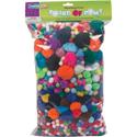 Creativity Street Pound of Poms - Art Project - Assorted - 1 Pack
