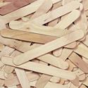 Creativity Street JumboCraft Sticks - Craft - 750 mil Thickness x 6" Length - Natural - Wood - 1 Box