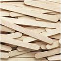 Creativity Street Wood Sticks - Art, Craft - 4.50" Height x 0.37" Width x 4.50" Length - Natural - Wood - 1 Box