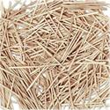 Creativity Street Flat Wood Toothpicks - Wood - Natural - 1 Box