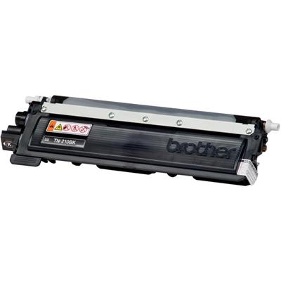 Brother TN210BK Original Laser Toner Cartridge - Black - 1 Each - 2200 Pages