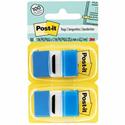 Post-it&reg; Blue Flag Value Pack - 600 x Blue - 1