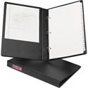 Avery&reg; Legal Durable Binder - 1" Binder Capacity - Legal - 8 1/2" x 14" Sheet Size - 175 Sheet Capacity - 3 Ring(s) - Fastener(s): Round Ring - Pocket(s): 2 - Polypropylene - Recycled - Spine Label, Durable, Flexible, Sturdy, Rivet, Label Holder 