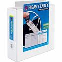 Avery Heavy-Duty View Extra Wide Binder, 3" EZD Rings, White - Avery&reg; Heavy-Duty View 3 Ring Binder, Extra Wide, 3" EZD(R) Rings, 1 White Binder (01321)