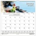House of Doolittle Earthscapes Wildlife Wall Calendars - Julian Dates - Monthly - 1 Year - January 2026 to December 2026 - 1 Month Single Page Layout - 12" x 12" Sheet Size - 1.63" x 1.63" Block - Wire Bound - Paper - Hanging Loop - 1 Each