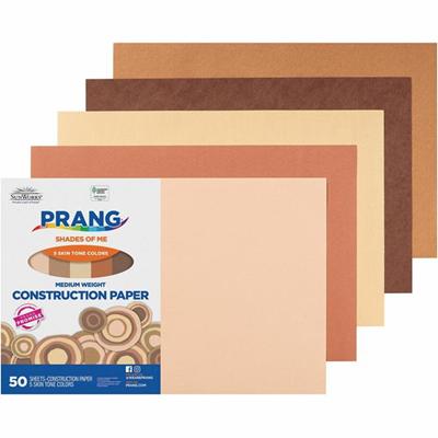 Prang Multicultural Construction Paper - Art, Craft - 18" Width x 12" Length - Assorted - 1 Pack