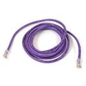 Belkin RJ45 Category 6 Patch Cable - 6 ft Category 6 Network Cable - First End: 1 x RJ-45 Network - Male - Second End: 1 x RJ-45 Network - Male - Patch Cable - Purple - 1 Each