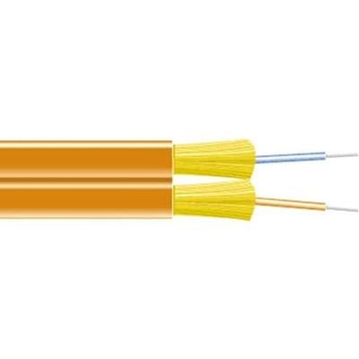 Black Box Fiber Optic Network Cable - 1000 ft Fiber Optic Network Cable for Wall Outlet, Desktop Computer, Network Device - First End: Bare Wire - Second End: Bare Wire - OFNR - 62.5/125 &micro;m - Orange - 1 Each - TAA Compliant