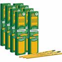 Ticonderoga Wood-Cased Pencils - Black Lead - 2HB - Yellow Barrel - 12 / Pack