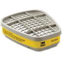 3M 6003 Organic Vapor/Acid Gas Cartridge - Low Profile, Comfortable - 1 Pack