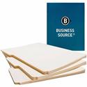 Business Source 1/3 Tab Cut Letter Recycled Top Tab File Folder - 8 1/2" x 11" - 3/4" Expansion - Top Tab Location - Assorted Tab Position - 11 pt. - 1 Plys - Manila - Tab - 10% Recycled - 100 / Box