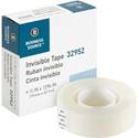 Business Source Invisible Tape Dispenser Refill Roll - 36 yd Length x 0.75" Width - 1" Core - Clear - For Mending, Splicing, Holding - 1 Roll
