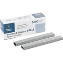 Business Source Standard Staples - 1/4" Leg - 1/2" Crown - Holds 30 Sheet(s) - Chisel Point - Silver - 210 Per Strip - 5000 / Box