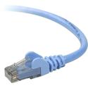 Belkin Category 6 UTP Patch Cable - 20 ft Category 6 Network Cable - First End: 1 x RJ-45 Network - Male - Second End: 1 x RJ-45 Network - Male - Patch Cable - Blue - 1 Each - TAA Compliant