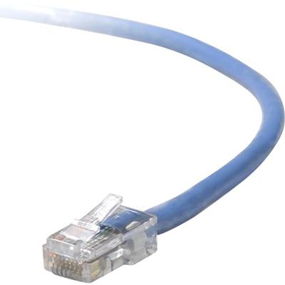 Belkin Category 5e UTP Patch Cable - 14 ft Category 5e Network Cable - First End: 1 x RJ-45 Network - Male - Second End: 1 x RJ-45 Network - Male - Patch Cable - Blue - 1 Each - TAA Compliant
