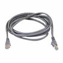 Belkin Category 6 UTP Patch Cable - 50 ft Category 6 Network Cable - First End: 1 x RJ-45 Network - Male - Second End: 1 x RJ-45 Network - Male - Patch Cable - Gold Plated Contact - Gray - 1 Each - TAA Compliant