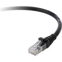Belkin Category 5e UTP Patch Cable - 20 ft Category 5e Network Cable - First End: 1 x RJ-45 Network - Male - Second End: 1 x RJ-45 Network - Male - Patch Cable - Black - 1 Each - TAA Compliant