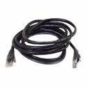 Belkin Category 5e UTP Patch Cable - 3 ft Category 5e Network Cable - First End: 1 x RJ-45 Network - Male - Second End: 1 x RJ-45 Network - Male - Patch Cable - Black - 1 Each - TAA Compliant