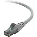 Belkin Category 6 UTP Patch Cable - 7 ft Category 6 Network Cable - First End: 1 x RJ-45 Network - Male - Second End: 1 x RJ-45 Network - Male - Patch Cable - Gray - 1 Each - TAA Compliant