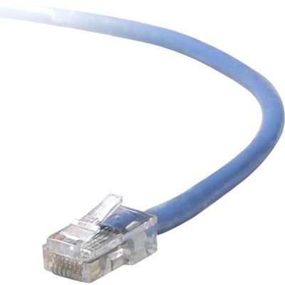 Belkin Category 5e UTP Patch Cable - 10 ft Category 5e Network Cable - First End: 1 x RJ-45 Network - Male - Second End: 1 x RJ-45 Network - Male - Patch Cable - Blue - 1 Each - TAA Compliant
