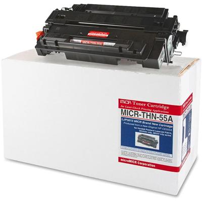 microMICR MICR Laser Toner Cartridge CE255A - Black - 1 Each - 6000 Pages