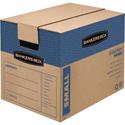 Bankers Box SmoothMove Prime Moving Boxes - Internal Dimensions: 12" Width x 16" Depth x 12" Height - External Dimensions: 12.4" Width x 17.3" Depth x 12.6" Height - Lid Lock Closure - Heavy Duty - Kraft, Board - Kraft - For Multipurpose - Recycled -