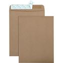 Quality Park 9 x 12 Catalog Mailing Envelopes with Redi-Strip&reg; Self-Seal Closure - Catalog - 9" Width x 12" Length - 24 lb - Peel & Seal - Kraft - 100 / Box