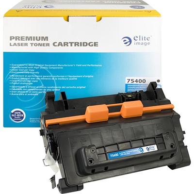 Elite Image Remanufactured Laser Toner Cartridge 64A (CC364A) - Black - 1 Each - 10000 Pages