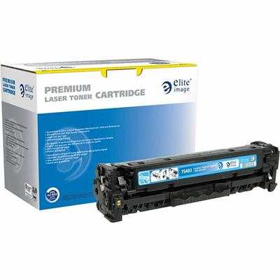 Elite Image Remanufactured Laser Toner Cartridge 304A (CC531A) - Cyan - 1 Each - 2800 Pages